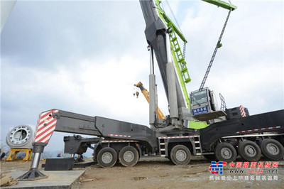 中聯重科ZAT8000全地面起重機 精準助力雪峰山風電項目，鑄就綠色能源新地標